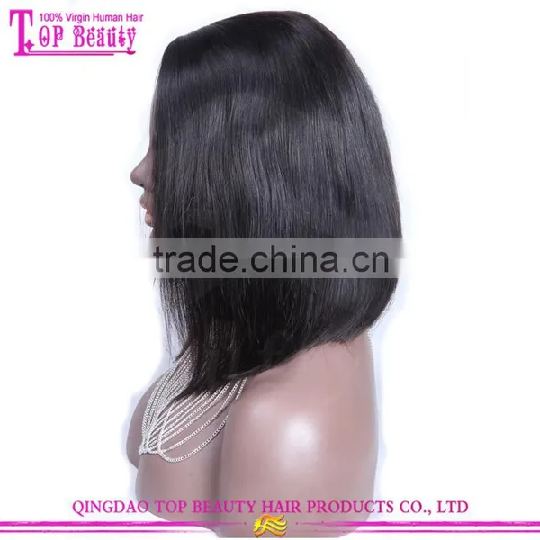 100% Human Hair U Part Wig Black Women Natural Wigs And Hairpieces photo-3