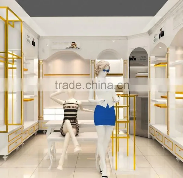 Direct factory modern clothes kiosk /clothes display for sale