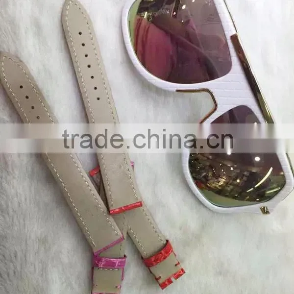 Wholesale 100% High Quality Alligator Leather Wrist Watch Straps photo-4