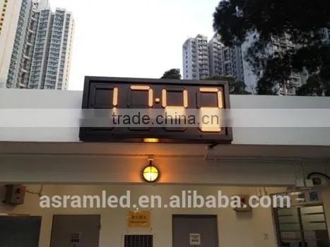 Express Outdoor Large Temperature and Humidity Led Display