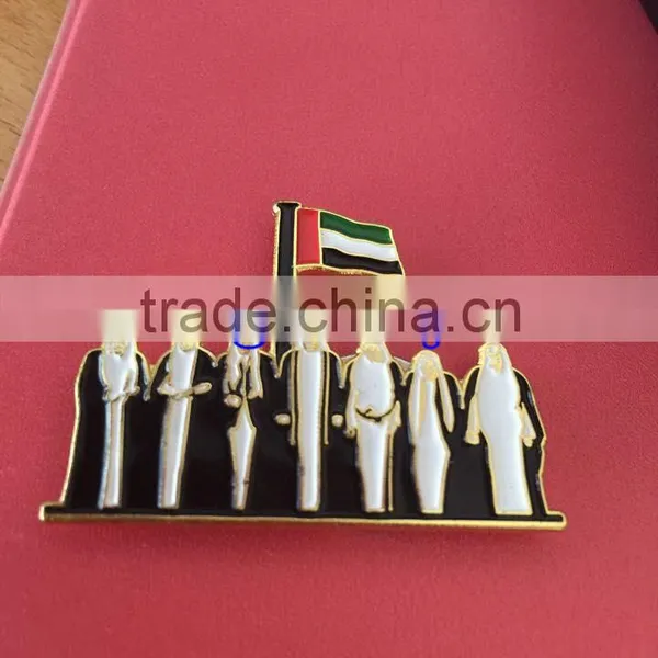 Wholesale Die Cast Iron Nickel Plated Metal Soft Enamel Custom Logo Lapel Pins With Butterfly Clutch photo-4