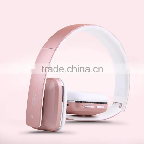 SNHALSAR S580 Headphone, New Bluetooth Headsets, Pink Lovely Headphones photo-4