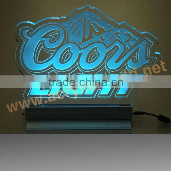 Custom Acrylic Sign Holder Led Factory photo-5