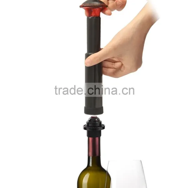 Premium Wine Preserver Saver Vacuum Pump Bottle Stoppers photo-4