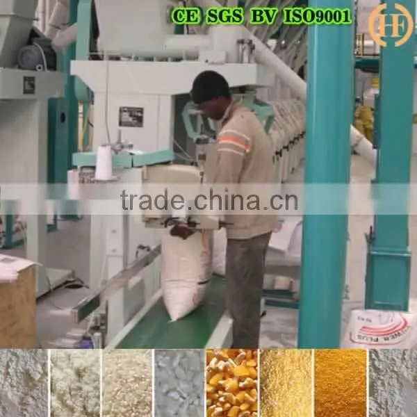 150T 24H Maize Grinding Mill Machine for Kenya photo-6