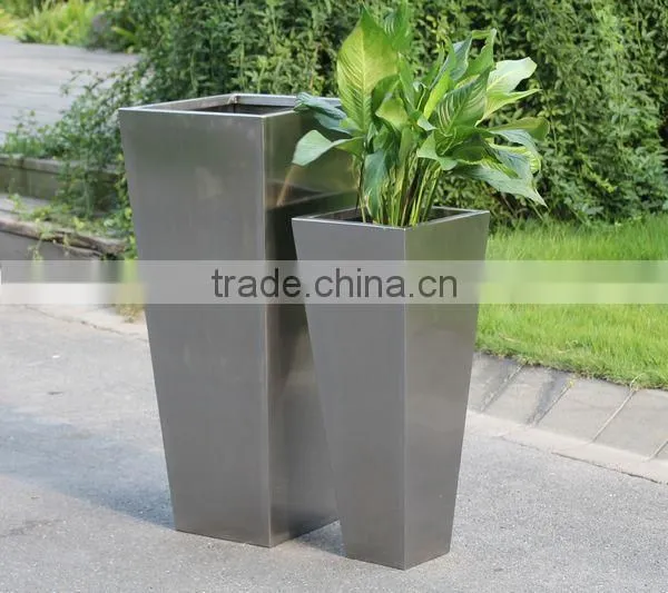 Fashion Design Stainless Steel Bonsai Container and Flowers Pots photo-4