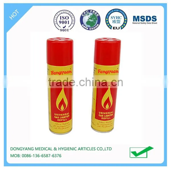 Lighter Gas Refill 250ml Butane Gas Cartridge
