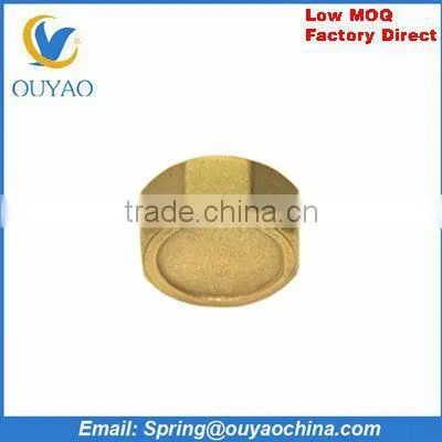 F1/4" Brass End Cap Plug