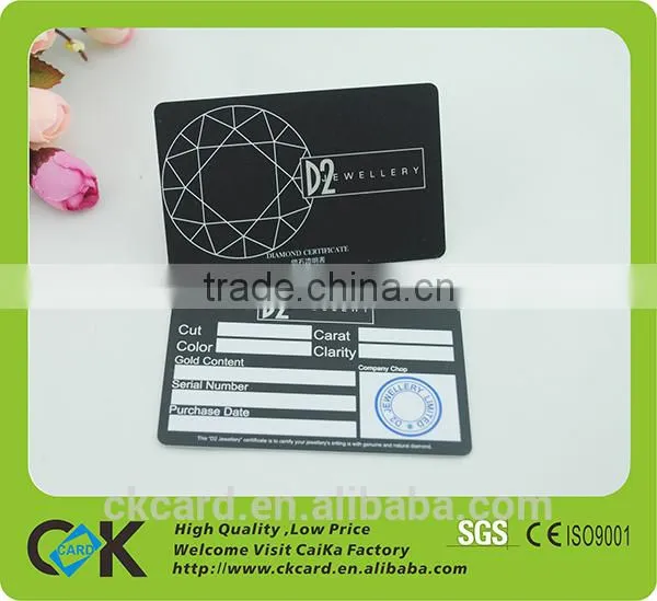 High Quality International Warranty Card/product Quality Card photo-6