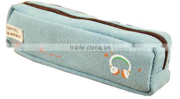BSCI SEDEX Pillar 4 Really Factory Locally Sourced Organic Cotton Canvas Pencil Case for Students photo-2