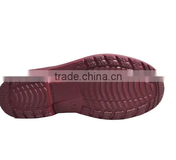 Women Lightweight EVA Rain Boots With Collar photo-3