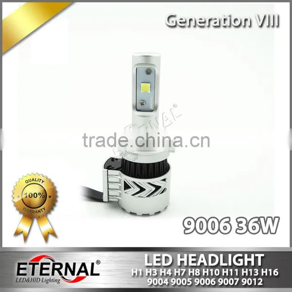 Super Brightness Car Led Headlight Bulb Kit H4 H7 H3 Smart Bulb Kit Auto Car Automotive Motorcycle Lamp photo-2