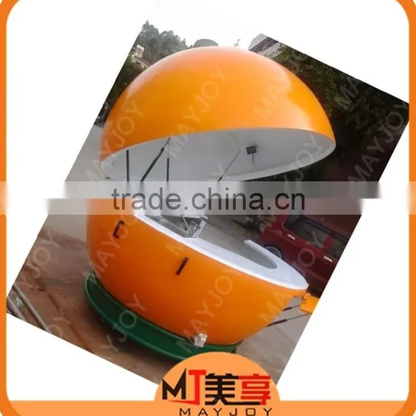 Popular Attractive Food Cart/Orange Fruit Catering Tralier/Mobile Food Tralier photo-3