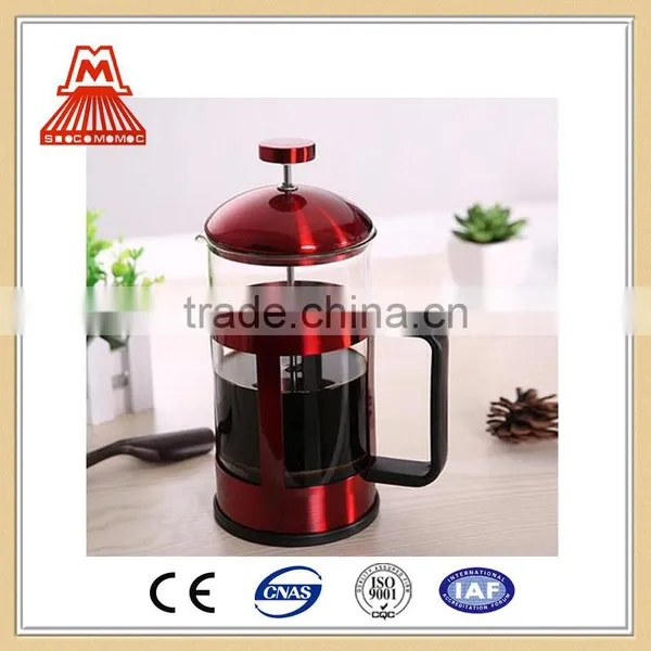 Quality Products W124-CP033 Hot Selling Red Color Cooper Coffee Maker photo-3