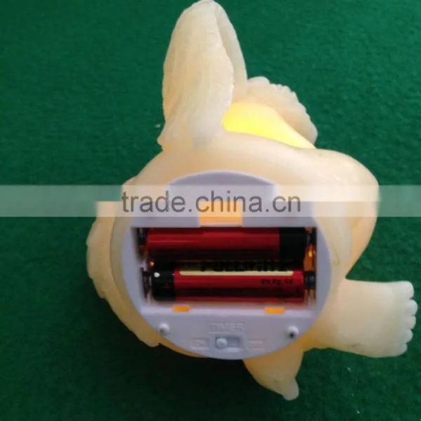 Led Flameless Candle Christmas Angel Real Wax Led Candle Led Angel Candle Light photo-4