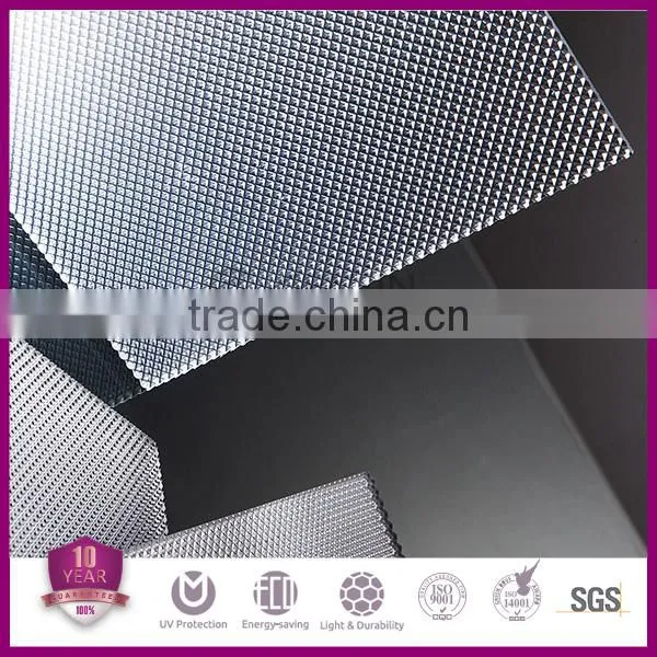 Prismatic Light Diffused Polycarbonate Solid Sheet, Prism Pattern PC Sheet photo-3