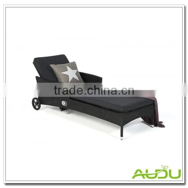 Audu Folding Reclining Beach Chair,Folding Rattan Reclining Beach Chair photo-2