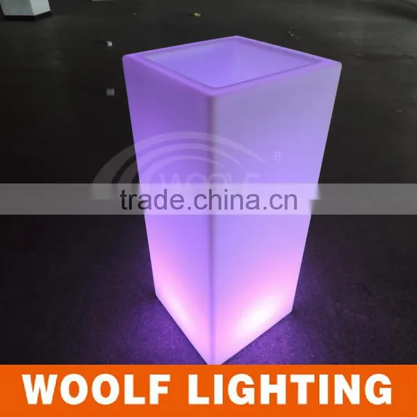 Led Square Indoor Bulk Plastic Flower Pots photo-3