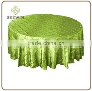 Purple Pintuck Taffeta Tablecloth photo-2