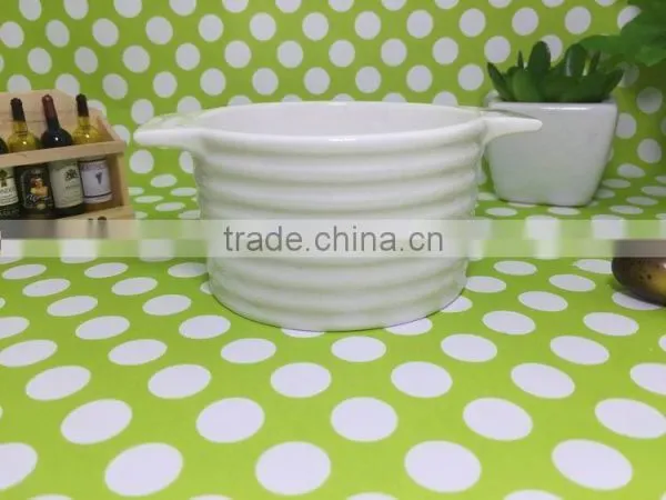 Bakeware Bowl/heat Resistant Ceramic Soup Bowl for Microwave Oven photo-5