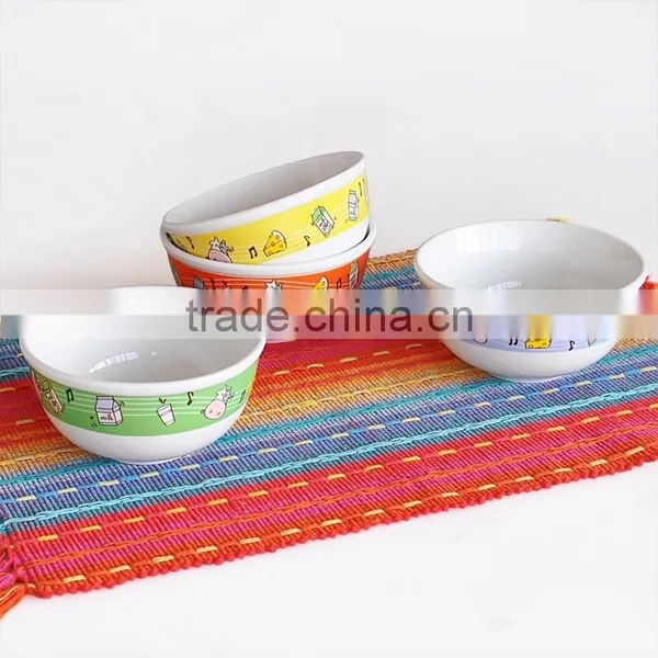 5.5" Pocelain Bowl With Printing photo-3
