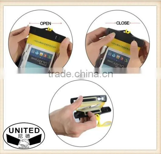 Mobile Phone Waterproof Bag Compass Pouch Case For Diving Outdoor Swimming photo-3