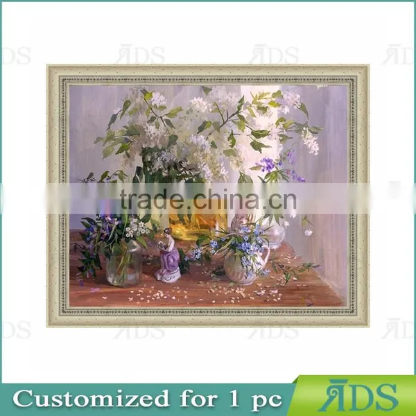 Wholesale New Designs Flowers Of Glass Painting photo-4