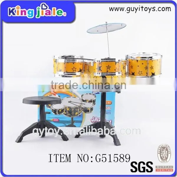 Big Size Plastic Kid Jazz Drum Toy With Chair photo-4