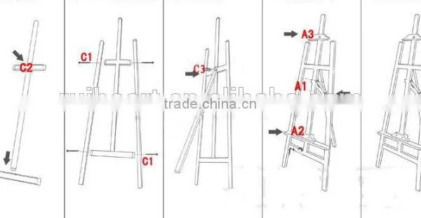 Welcomed Wood Easel Stand photo-3