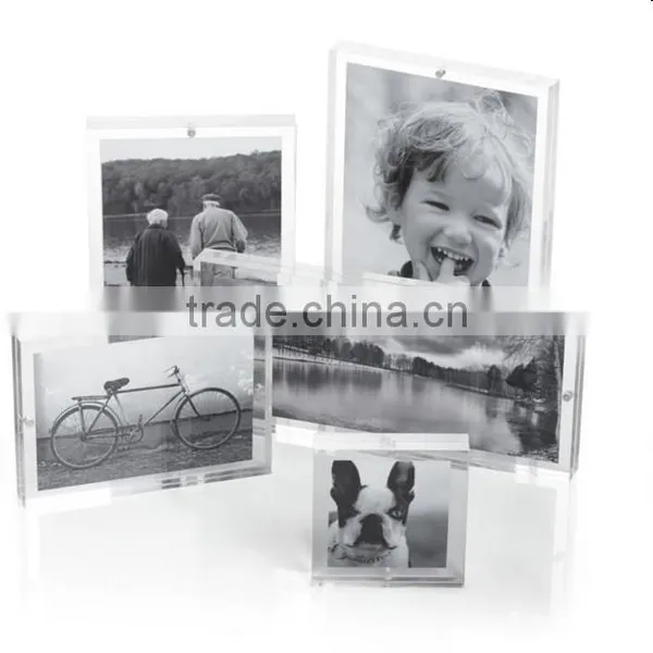 Design Customized Clear Acrylic Photo Frame for Picture photo-2