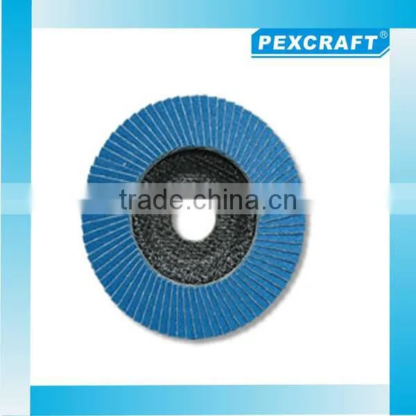 ZIRCONIUM OXIDE FLAP DISCS WITH FIBREGLASS 115mm 4.5" SANDING 40 60 80 120 GRIT photo-2