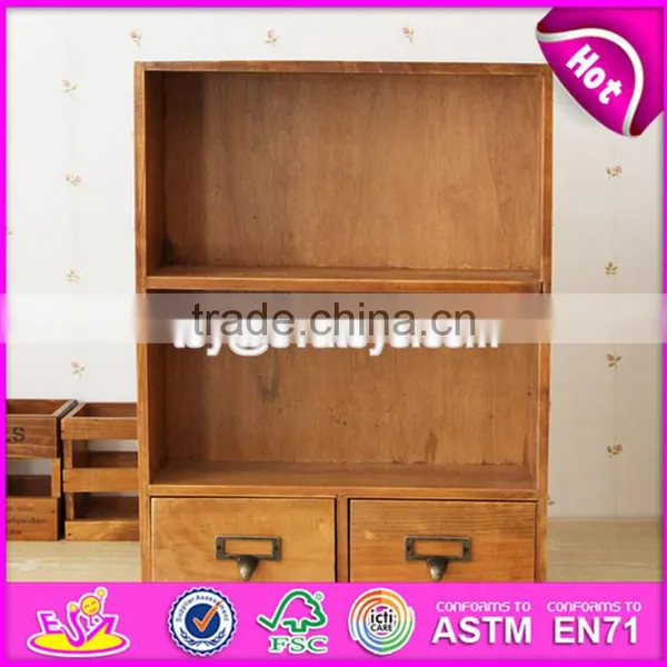 2017 New Products High Quality Wooden Desktop Shelf for Sale W08C173 photo-5
