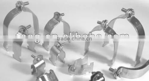 China Professional Manufacturer Pipe Clamp RGD OD EMT Zinc Plated Steel Strut Clamp photo-3