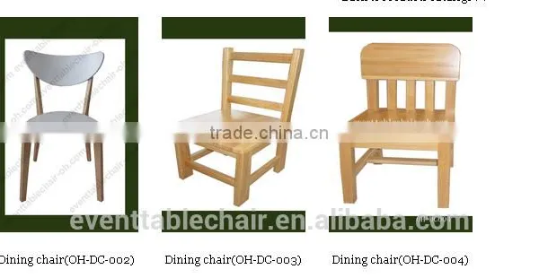 2015 Qing dao Новейская высококачественная обеденная деревянная стул для детей photo-5