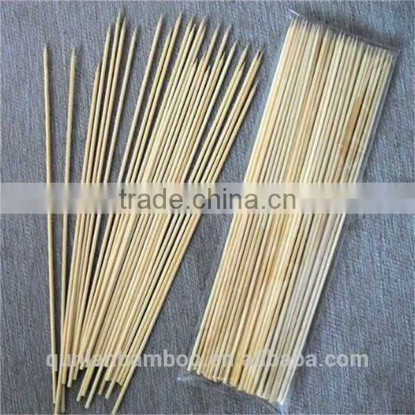 Natural Material Bamboo BBQ Round Sticks photo-4