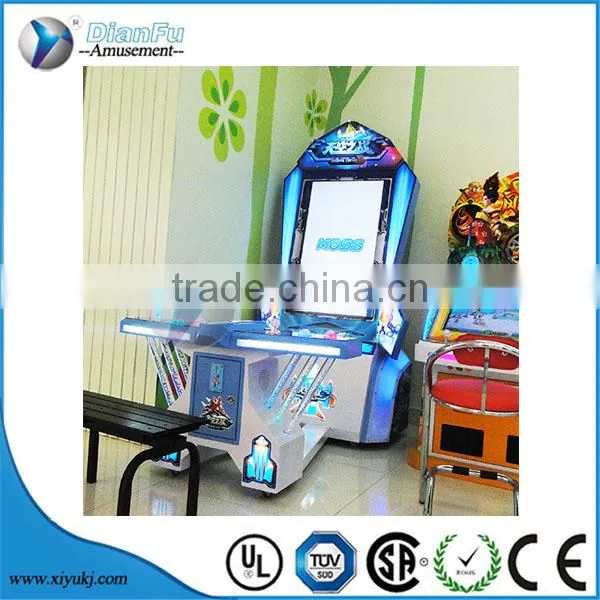 Kiddie Coin Operated Battle Of The Sky 3 Simulator Game Machine Sky Fighting Shooting Arcade Game Machine photo-4