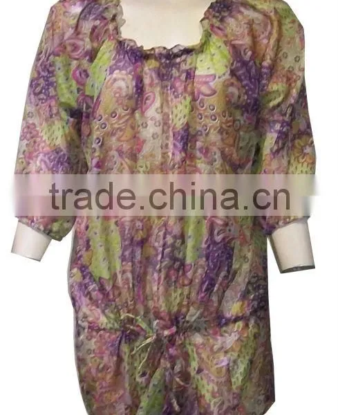 Cotton Kurtis With Fringes