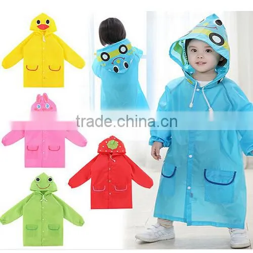 Factory Disposable Raincoat Poncho Kids Fashion Wholesale Cartoon Raincoat photo-3