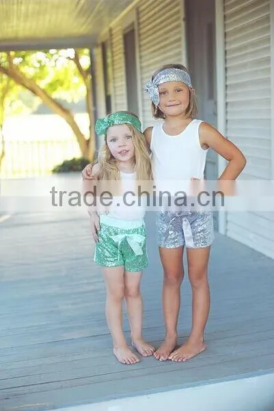 Wholesale Popular 100% Cotton Baby Girls Shorts photo-6