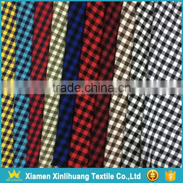 China Supplier 21Sx21S 100 Cotton Yarn Dyed Plaid Flannel Fabric photo-3