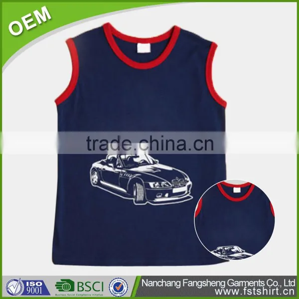 Dry Fit Custom Gym Building Stringer Tank Top photo-2