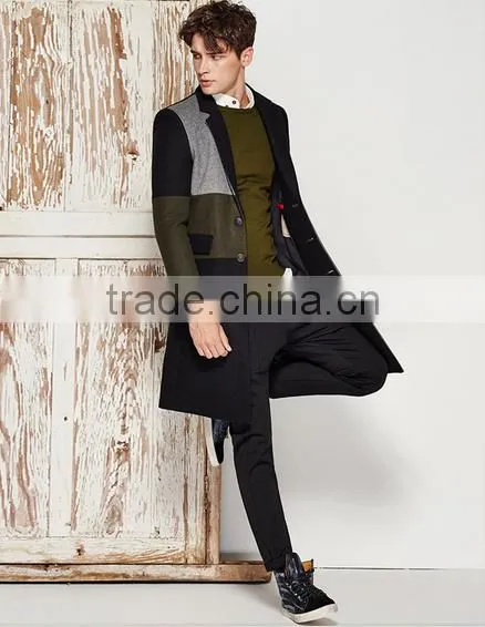 Fashion Design Mid-long Men Coat Winter Coat photo-4