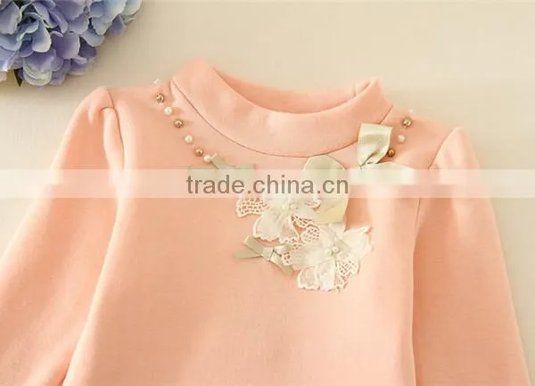 Autumn Baby Girl Cotton Long Sleeve T Shirts, Korean Girls Fashion T Shirts photo-5