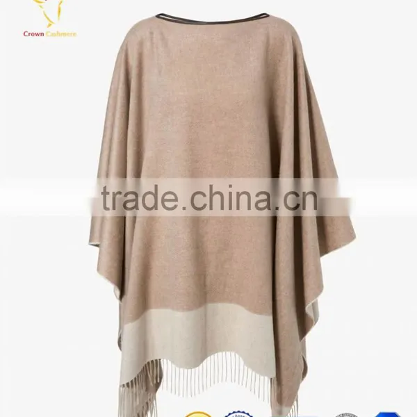 Top Rated No Sleeve Lady 70% Cashmere Wrap Shawl photo-3