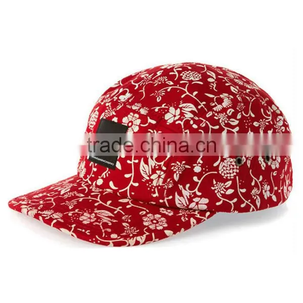All Custom Printing Pattern 5 Panel Hat and Cap photo-2