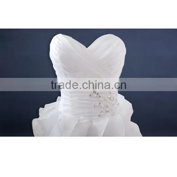 Mermaid European Latest Style High Quality Wedding Dresses photo-4