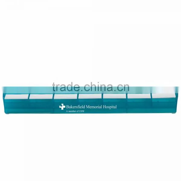 USA Made Snap-Open 7-Day Med Minder Pill Dispenser - Has an Easy to Use Push-button to Release Lid and Comes With Your Logo photo-4
