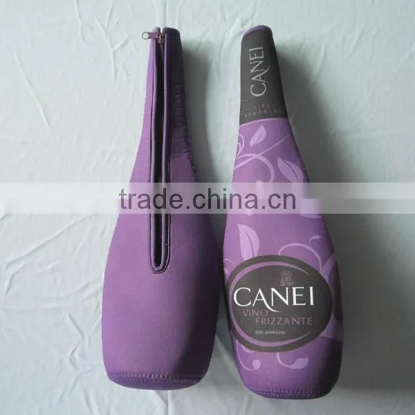 GR-B0144 Waterproof Neoprene Champagne Bottle Sleeve for Sale photo-4