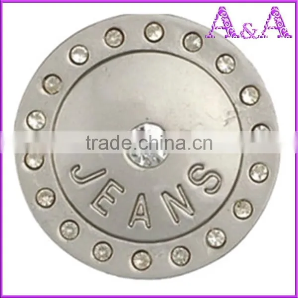 Classic Pretty Jeans Button With Black Stone photo-6