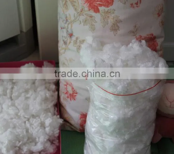 Hollow Conjugated Silicon Polyester Staple Fiber 3d 7d 15 Padding photo-3